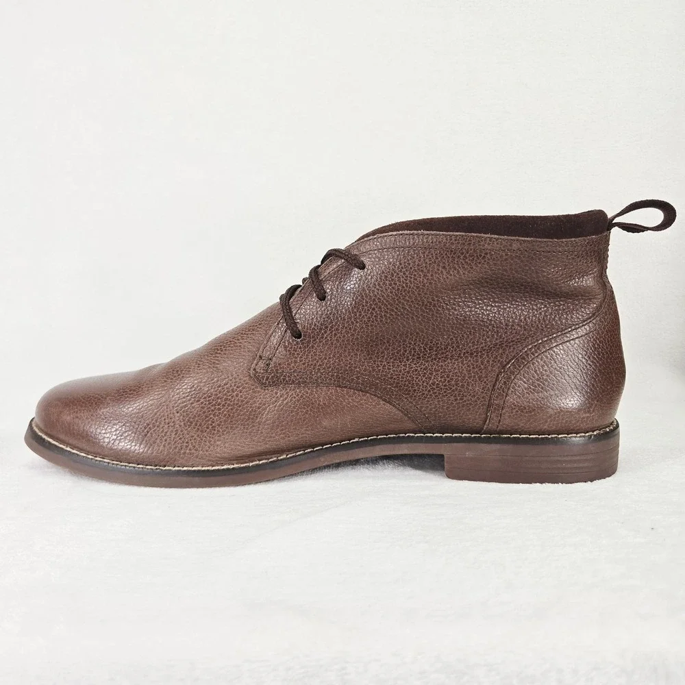 Cole Haan Shoes Mens 11 Brown Leather Curtis Chukka Boots Ankle Lace Up Casual